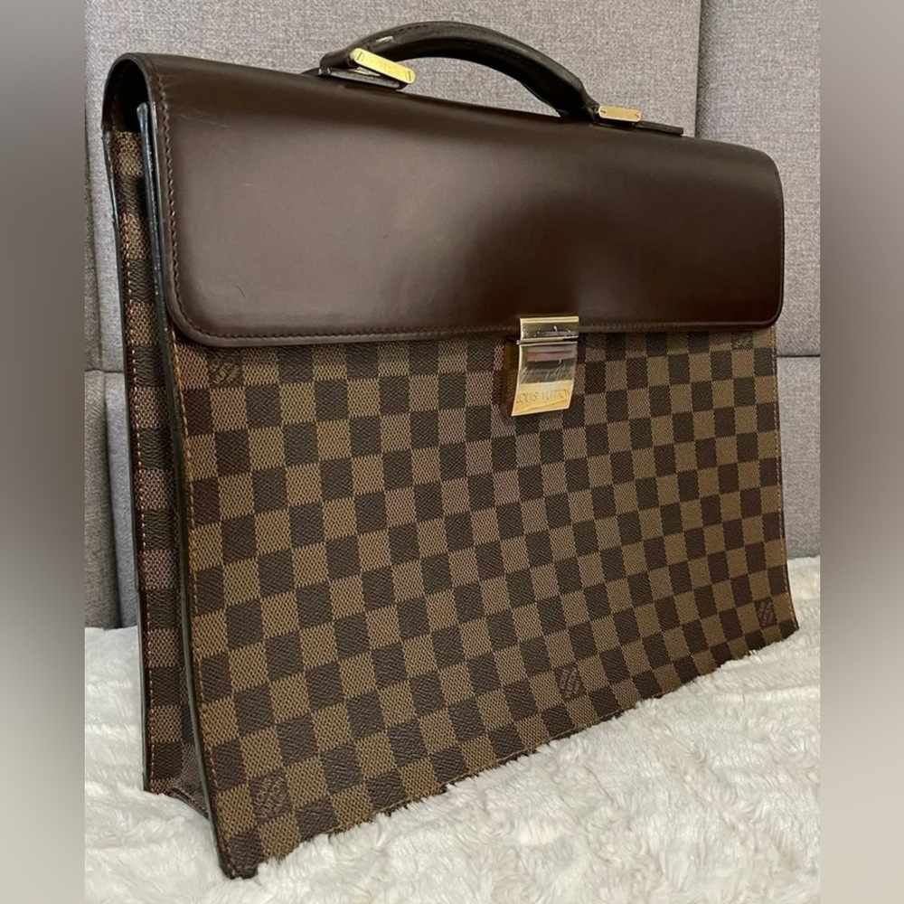 Louis Vuitton Work/School Brown Damier Ebene  Briefcase bag